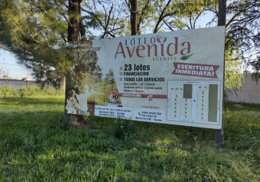 LOTEO AVENIDA - FUENTES